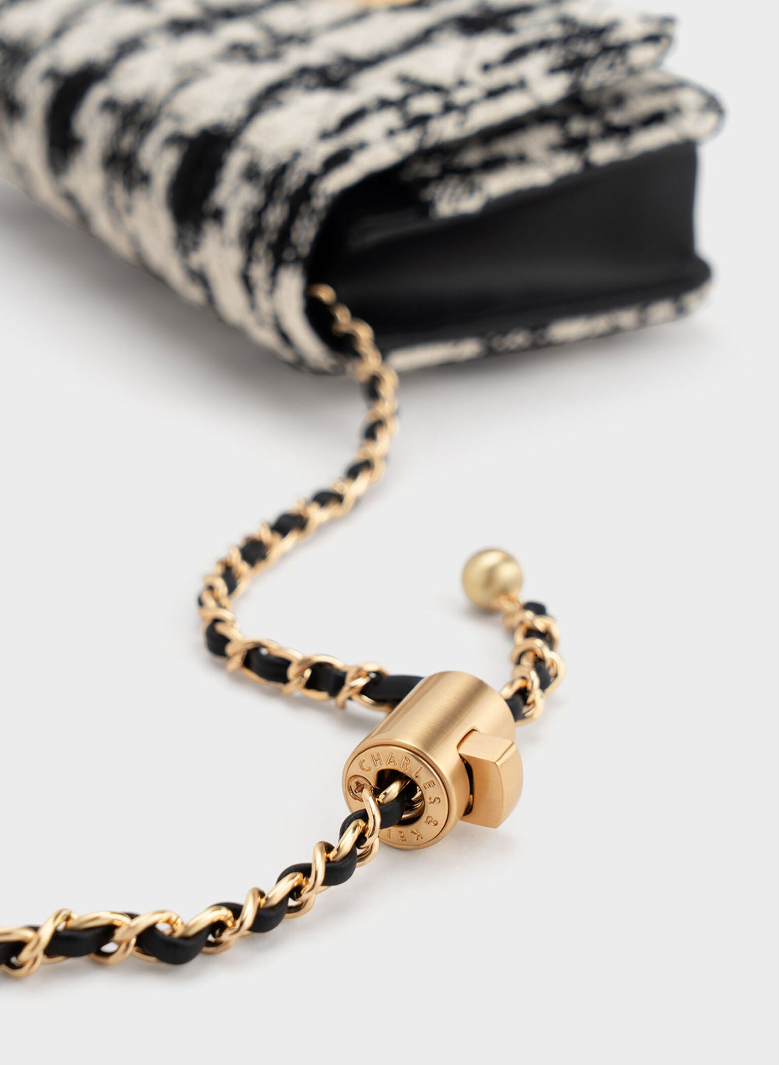 Cressida Tweed Push-Lock Clutch - Multi image 2