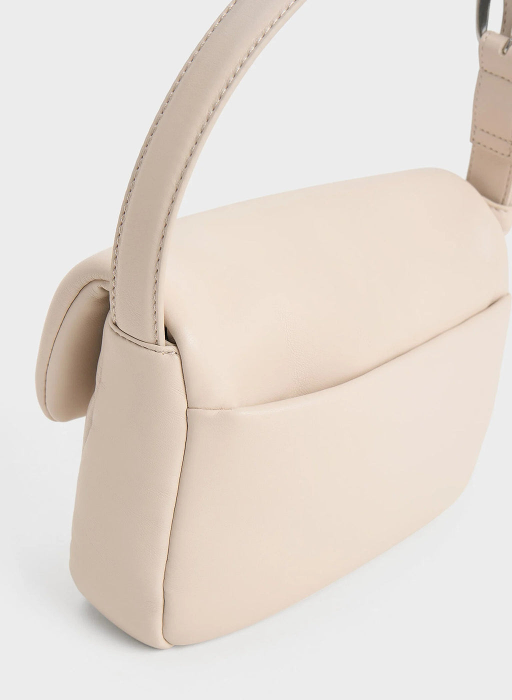Moore Padded Shoulder Bag - Ivory image 1
