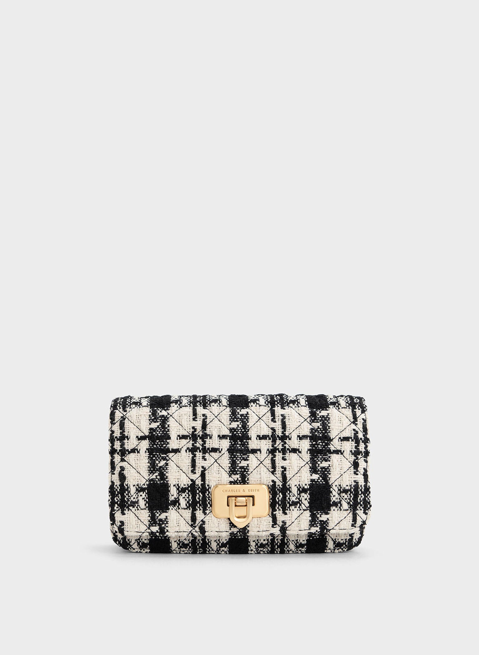 Cressida Tweed Push-Lock Clutch - Multi image 0