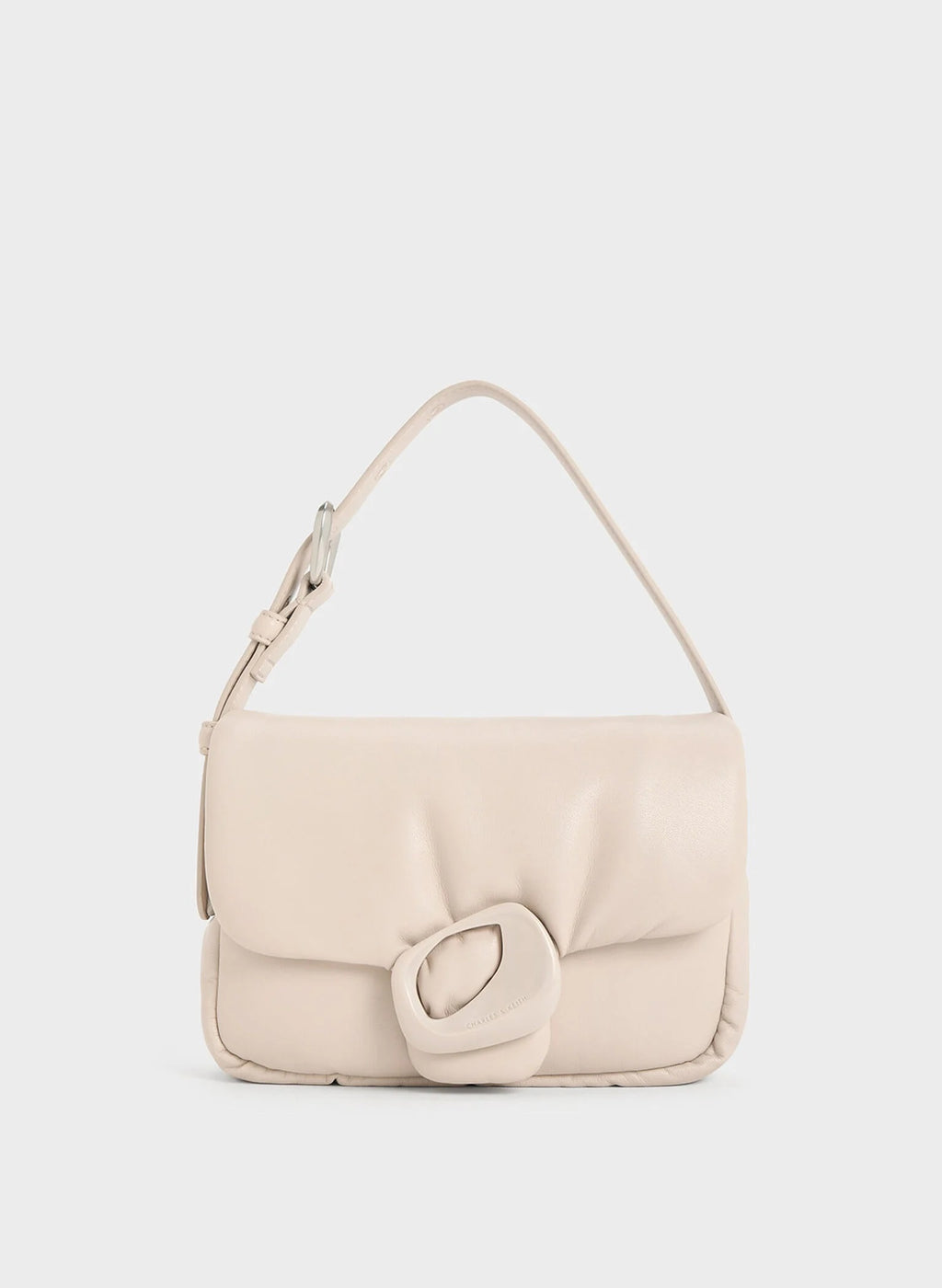 Moore Padded Shoulder Bag - Ivory image 0