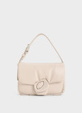 Moore Padded Shoulder Bag - Ivory image 0