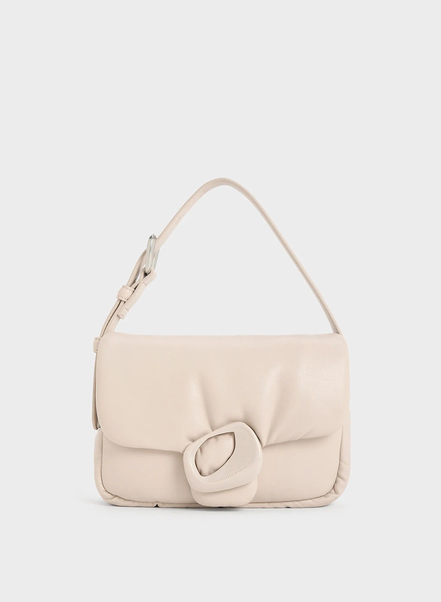 Moore Padded Shoulder Bag - Ivory image 0